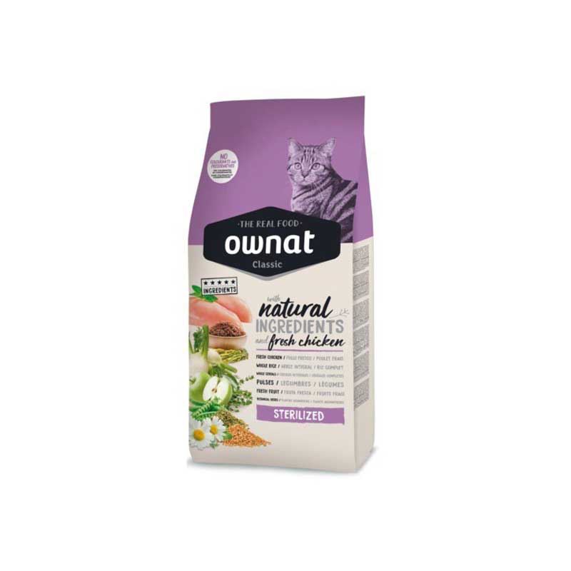 Ownat Classic Sterilised para gatos 4kg