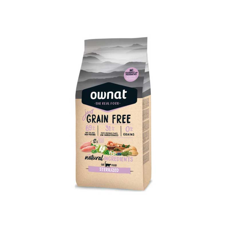 Ownat Grain free Just Cat Sterilised