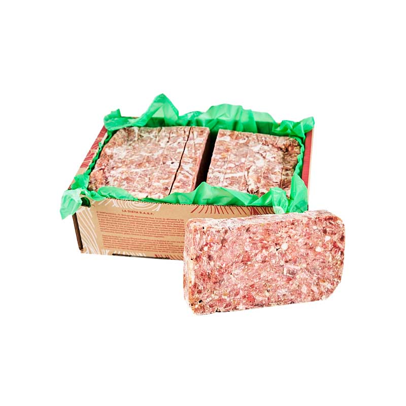 Menu BARF Ternera, Pollo y verduras Squeaky - Imagen 3