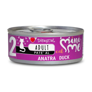 Disugual Mini Me Paté de Pato para Gatos Adultos 85gr