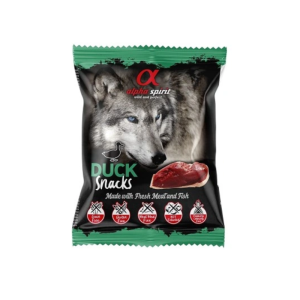 Alpha spirit snack semihúmedo de Pato para perros 50gr.