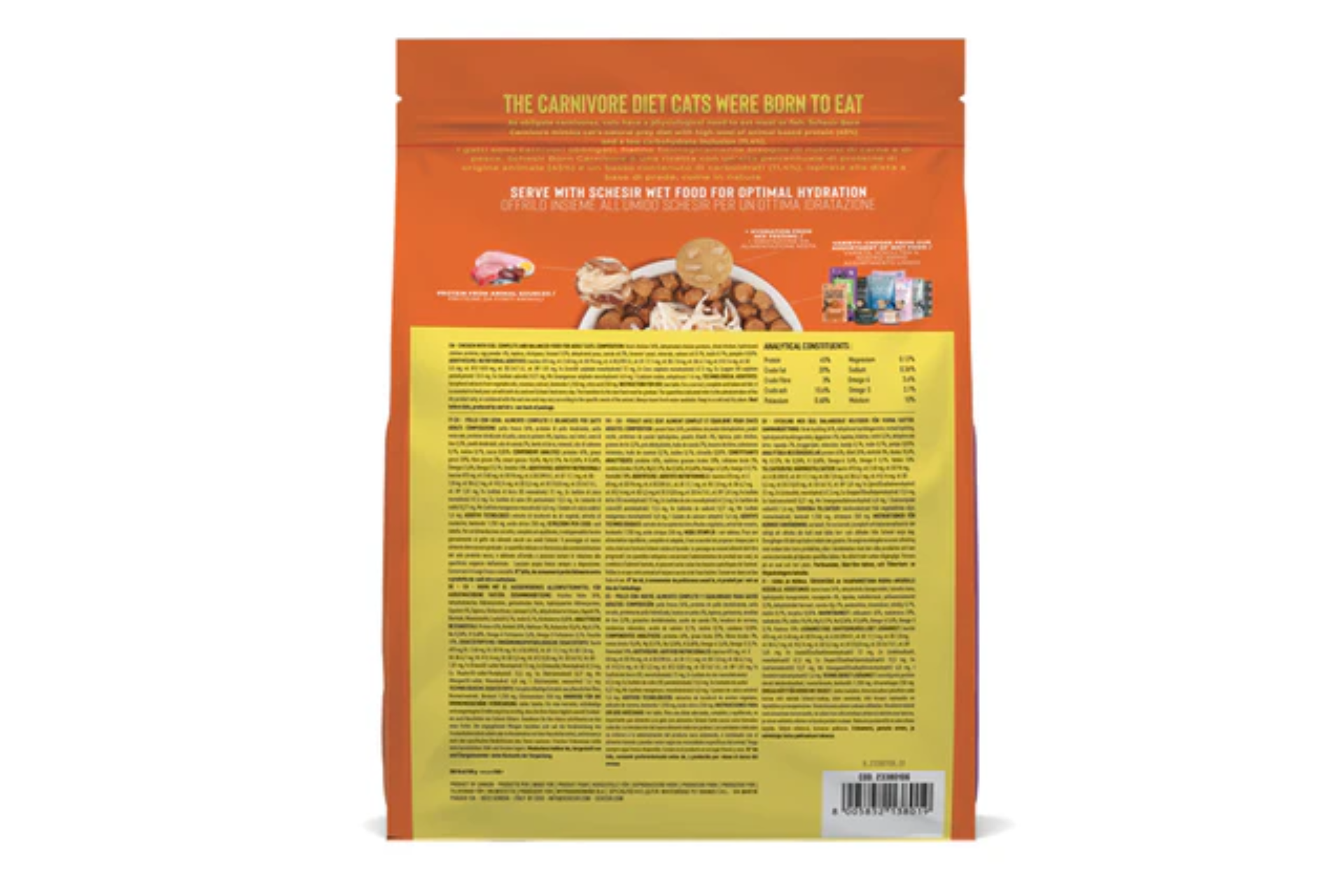 Schesir Pienso Born Carnivore Pollo con Huevo - Imagen 2