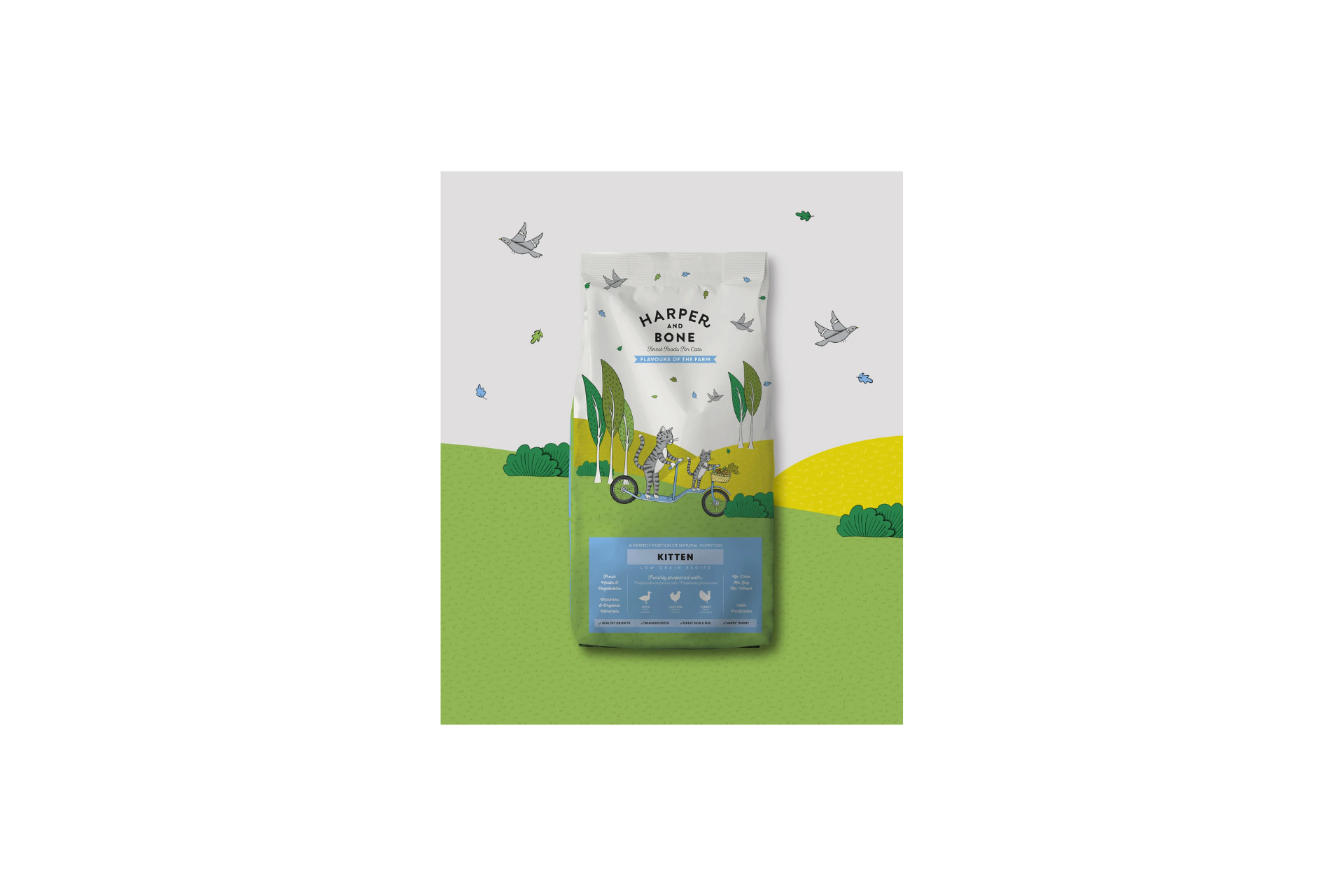 Harper & Bone Kitten Flavours of the Farm - Imagen 3