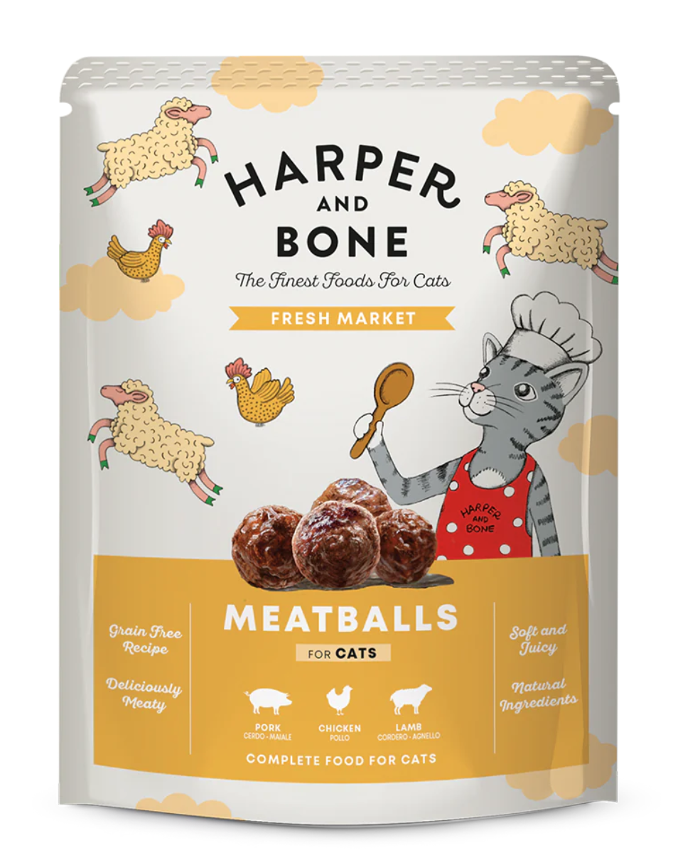 Harper & Bone Cat Albóndigas Fresh Market 85gr